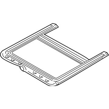 Subaru 65420FG000 PB001028 Rail Assembly