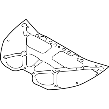 Subaru 90815XA65A INSULATOR Hood