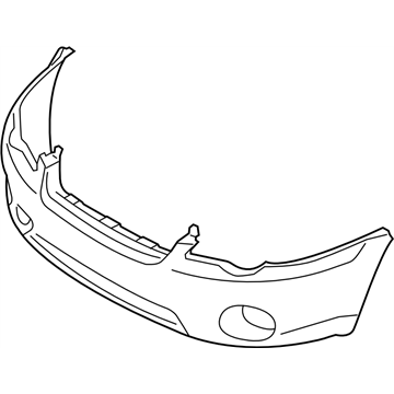 Subaru 57704AG03A Bumper Face Front SIAOBK