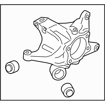 Subaru 28411AL00A Housing Assembly Rear Rear