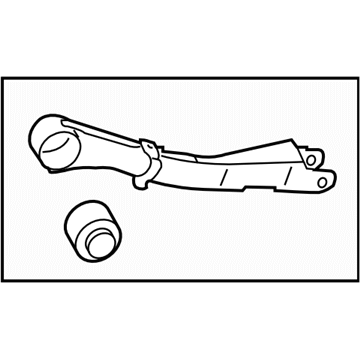 Subaru 20250AL03A Trailing Arm Rear LH