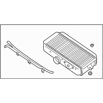 2002 Subaru Impreza Intercooler - 21820AA185