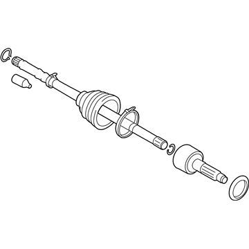 2017 Subaru WRX STI CV Joint - 28391VA010