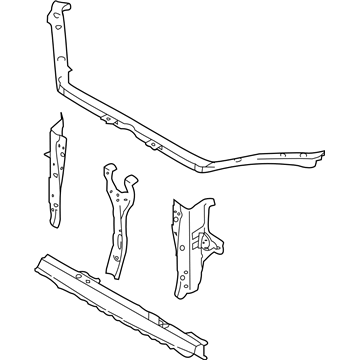 Subaru 53010FG0109P Radiator Support