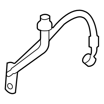 Subaru 26541FJ041 Brake Hose Rear Right