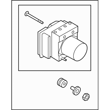 Subaru 27596FG180 H U Assembly VDC