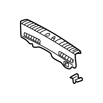 Subaru 94026FE000ML Trim Panel Rear Skirt