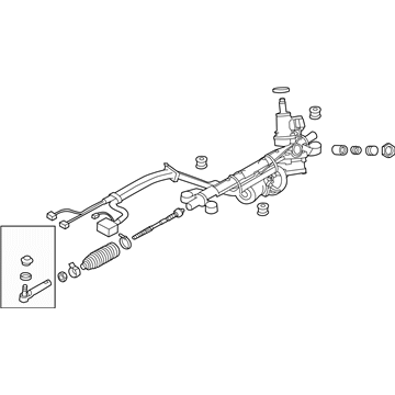 2016 Subaru Forester Rack And Pinion - 34110SG020