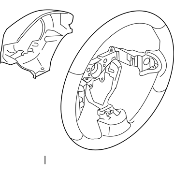 Subaru 34311FG030LU Steering Wheel Assembly