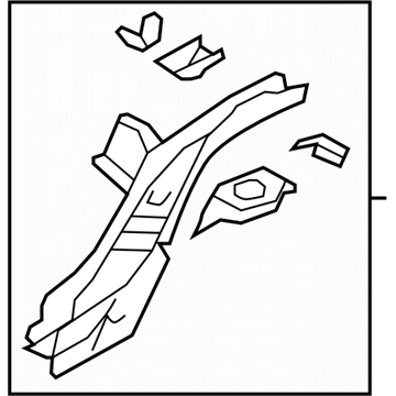 Subaru 52150FG3209P Frame Complete Floor Side Rear RH