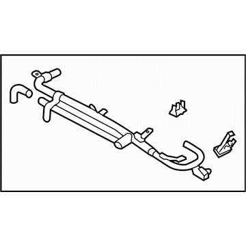 Subaru 11849AA111 Pcv Valve Pipe Assembly