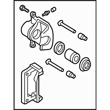 Subaru 26292FE011 Disk Brake Kit LH