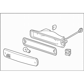 Subaru 84441FA100 Front Turn Signal Lamp