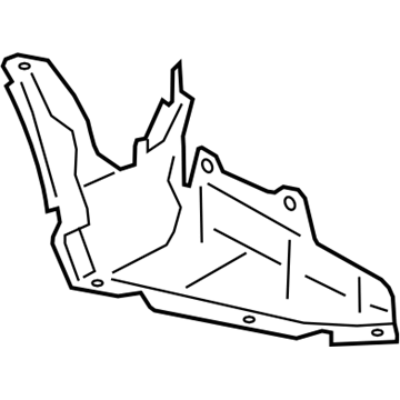 Subaru 57731VA140 Cover Side Lower LH