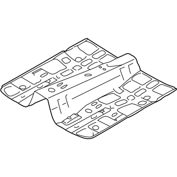 Subaru 52120FG0009P Floor Pan Front