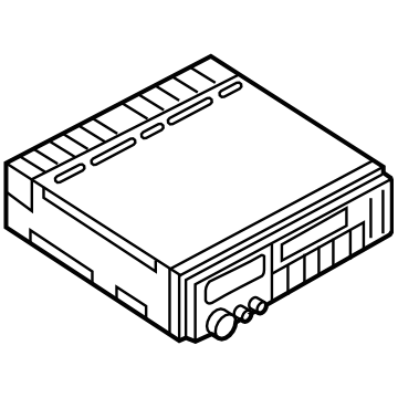 Subaru 86201AE40A Radio Assembly Spa