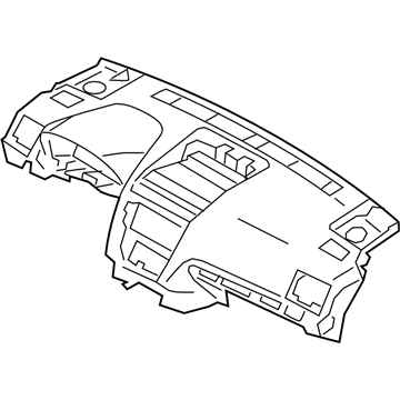 Subaru 66040FJ030 Pad & Frame Assembly LHD