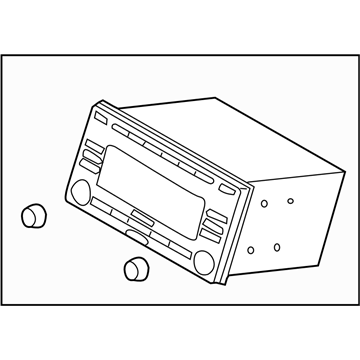 Subaru 86201FG601 Radio Assembly UC1