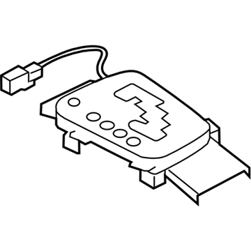 Subaru 35170FG080 Indicator Assembly ATEXP