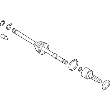 Subaru 28391AL000 Outer Joint Assembly Cv Joint Kit Front