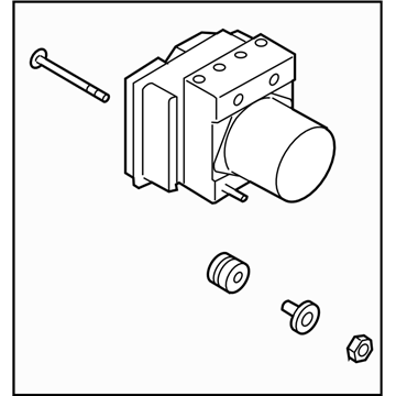 Subaru 27596SG010 Hydraulic Unit Assembly V/CON