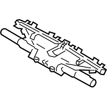 Subaru 66105FJ000 Nozzle Front Def Assembly