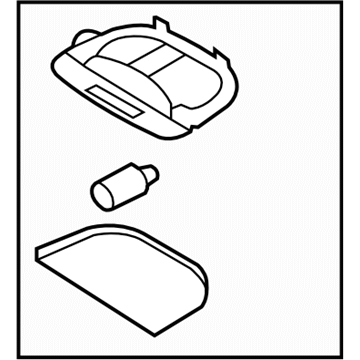 Subaru 84601AG040JC Lamp Assembly Room