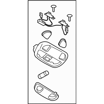 Subaru 84621VA010JC Lamp Assembly Map