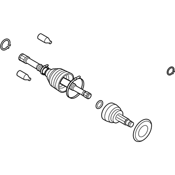 Subaru 28391XA00B Front Outer Cv Joint