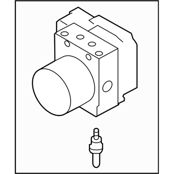 Subaru 27596AJ01A Hydraulic Unit Assembly V