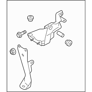 Subaru 27537AJ01A Bracket Complete H VDC