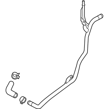 Subaru 14165AA091 Pipe Assembly Water RETUR