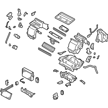 Subaru 72110SA012 Heater Unit