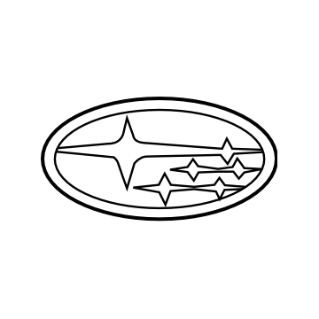 OEM Subaru Legacy Front Grille Emblem 2010-2012 – Blue With Chrome Stars 93013AJ000 (Made In Japan)
