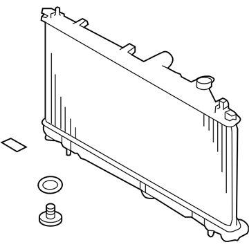 Subaru 45111SG010 Radiator Assembly