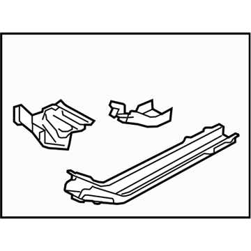 Subaru 51620FJ0409P Frame Side Front Complete RH