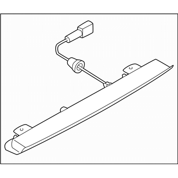 2006 Subaru Impreza Third Brake Light - 84751FE050