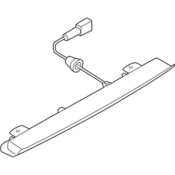 Subaru 84981FE030 Cord High Mount Lamp