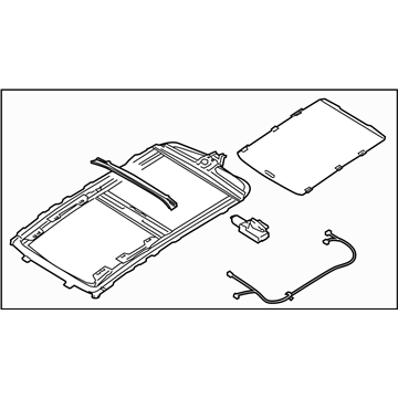 2009 Subaru Outback Sunroof - 65410AG02AOR