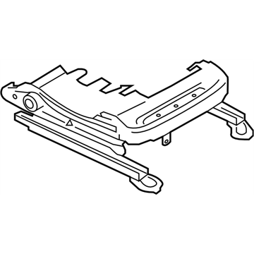 Subaru 64100CA010 PB001284 Seat Frame Assembly Cushion