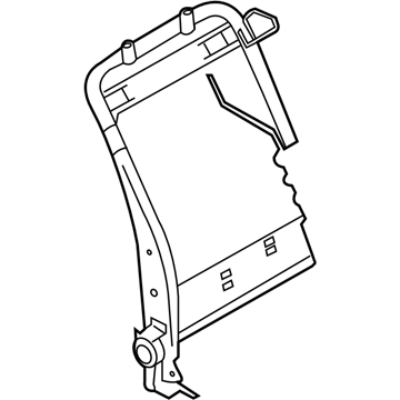 Subaru 64110CA020 Seat Frame Assembly B Rf RH