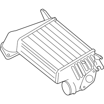 Subaru 21821AA021 Inter Cooler Complete