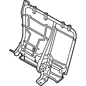 Subaru 64310AJ02A Seat Frame Assembly B RRR