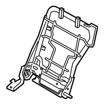 Subaru 64310AJ03A Seat Frame Assembly B RRL