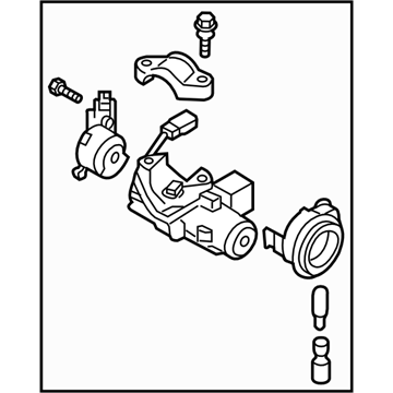 2011 Subaru Tribeca Ignition Switch - 83191XA04A