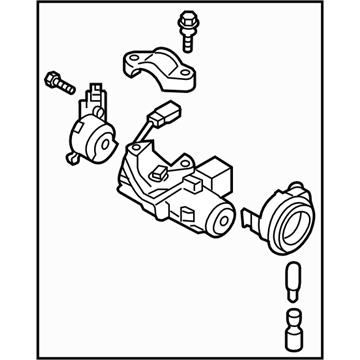 2008 Subaru Tribeca Ignition Switch - 83191XA00A