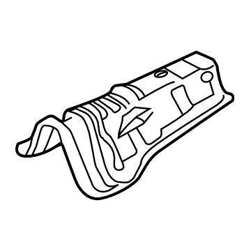 Subaru 52143AE78A Reinforcement H/B Assembly