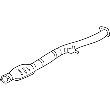 2005 Subaru Impreza WRX Exhaust Pipe - 44200FE201