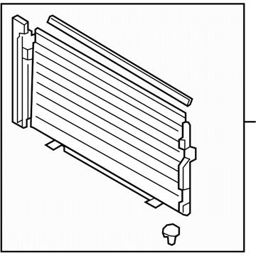 Subaru A/C Condenser - 73210VA000