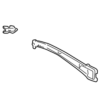 Subaru 51530AE07A Pillar Complete Center INNNER LH